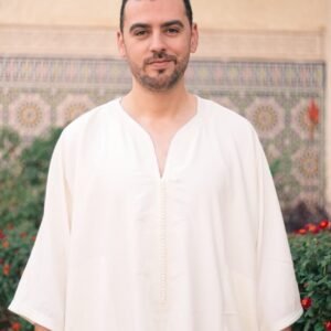 Classic White Men’s Thobe