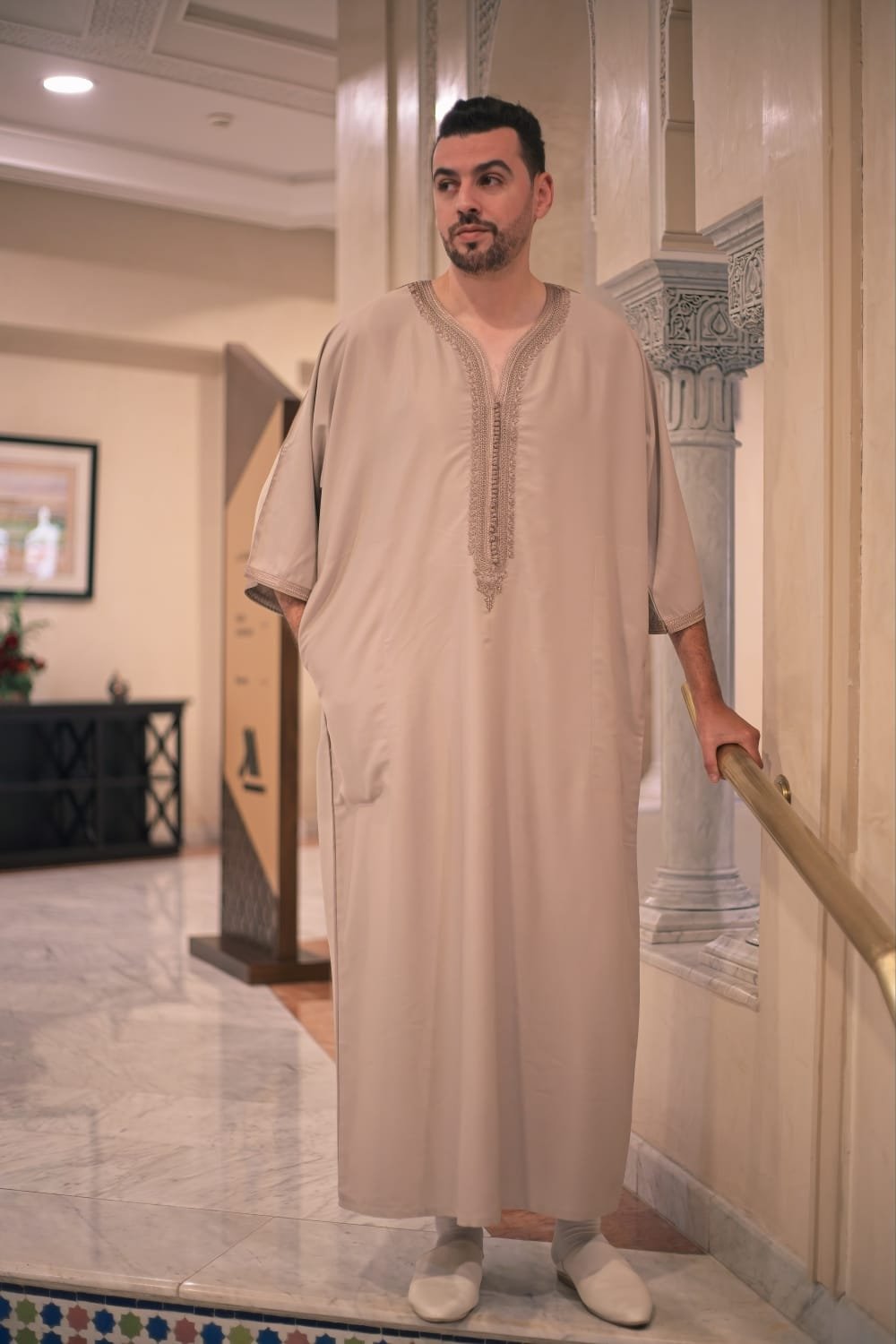 Men's Moroccan Thobe Gandoura