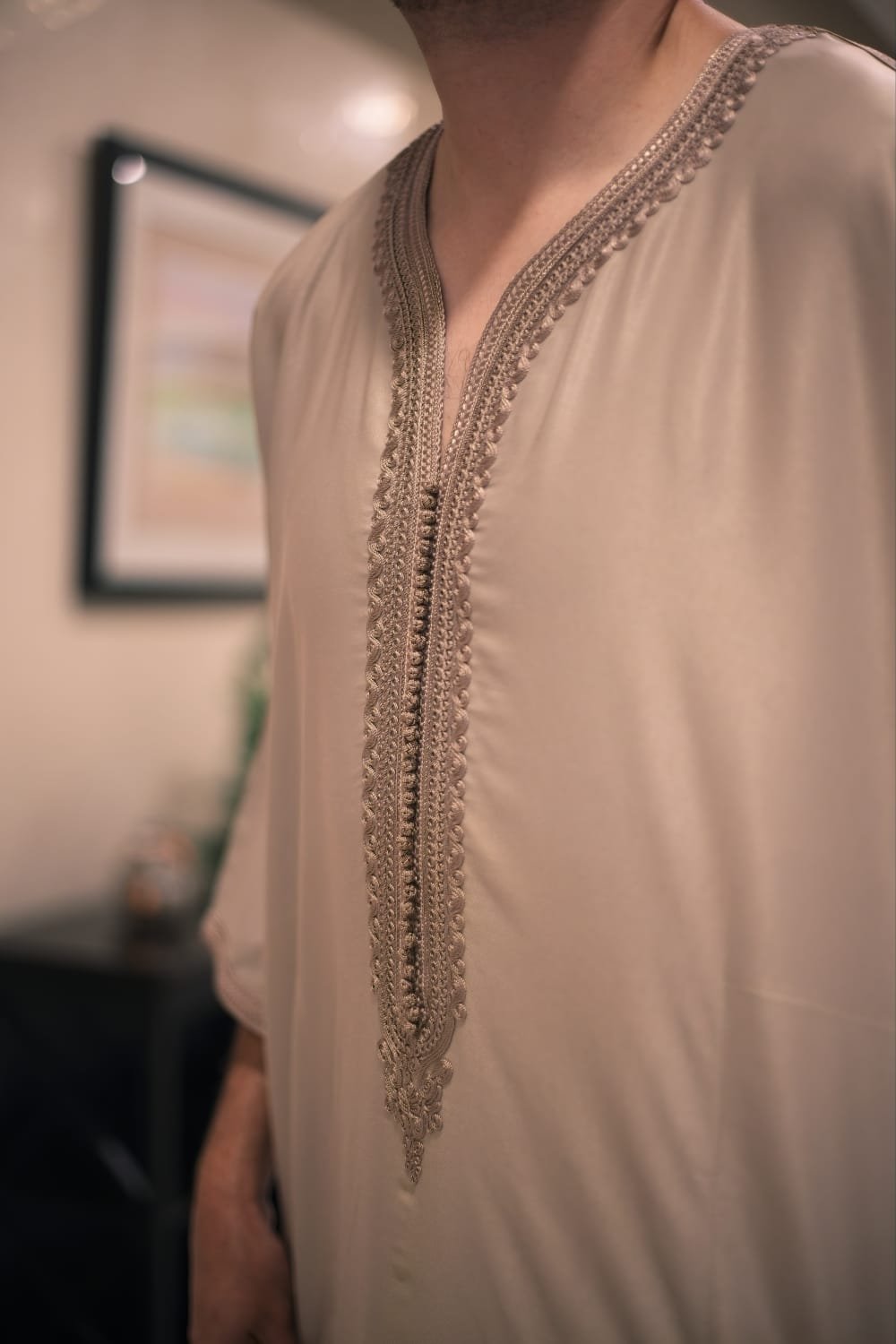 Men's Moroccan Thobe Gandoura - Image 2